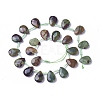 Natural Green Opal Beads Strands G-P422-07-1