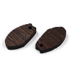 Natural Wenge Wood Pendants WOOD-T023-90-3