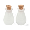 Glass Cork Bottles Ornament AJEW-O032-02J-1