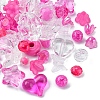Opaque & Transparent Acrylic Beads MACR-YW0002-01G-1