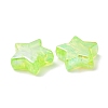 Eco-Friendly Transparent Acrylic Beads PL556-PW42-3