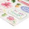 Paper Glitter Self-adhesive Sticker DIY-A017-01E-2