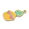 304 Stainless Steel Fruit Enamel Pendants LS-STAS-G362-04G-08-2