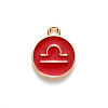 Alloy Enamel Pendants LS-X-ENAM-S124-01A-07K-2