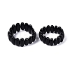 Oval Natural Agate Beaded Stretch Bracelets for Women Men G-Q601-23A-1