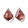 Faceted Glass Pendants GLAA-F068-C06-2