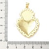 Brass Micro Pave Cubic Zirconia Pendants KK-I379-03G-H-3