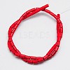 Synthetic Turquoise Beads Strands TURQ-G120-6x13mm-07-2