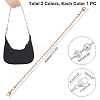 WADORN 2Pcs 2 Colors Bag Strap Chains FIND-WR0003-69-6