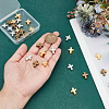 30Pcs 3 Colors Tibetan Style Alloy Beads TIBEB-HY0001-11-3
