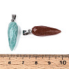 Natural & Synthetic Mixed Stone Pendants G-T143-23M-3
