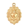 304 Stainless Steel Pendants STAS-D264-06B-G-1