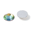 Glass Flat Back Rhinestone RGLA-C002-SS30-001VM-3