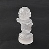 Natural Selenite Figurines DJEW-Q006-01F-3