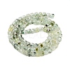 Natural Prehnite Beads Strands G-H042-A46-03-3