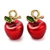 Alloy Enamel Pendants PALLOY-S032-01A-027-1