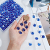 120Pcs Electroplate Glass Links Connectors GLAA-SP0001-73C-3