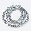 Electroplate Glass Beads Strands EGLA-A034-T3mm-I18-2
