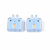 Transparent Acrylic Beads ACRC-S039-10-3