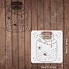 Plastic Reusable Drawing Painting Stencils Templates DIY-WH0172-439-2