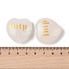 Natural Quartz Crystal Heart Engraving MBTI Figurines Statues for Home Office Desk Decorations G-K353-05F-3