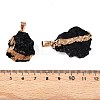 Raw Rough Natural Tourmaline Pendants G-T138-174A-3