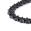 Non-Magnetic Synthetic Hematite Beads Strands G-D015-21-2