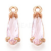 Faceted Glass Pendants X1-GLAA-T010-004H-1