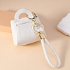 Imitation Leather Mini Tote Bag Keychain PW-WG409F5-01-1