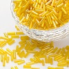 Transparent Colours Rainbow Glass Bugle Beads TSDB6MM170-1