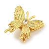 Brass Cubic Zirconia Beads KKB-L215-032G-2