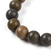 Natural Ocean Jasper Beads Stretch Bracelets BJEW-T022-04C-3