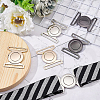 6Sets 3 Colors Zinc Alloy Side Release Buckles FIND-BC0002-43-6