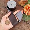 Flat Microfiber Imitation Leather Cord LC-WH0006-07C-03-3