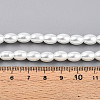 Baking Paint Pearlized Glass Pearl Bead Strands X-HY-T002-01A-01-4