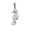 Tarnish Resistant 304 Stainless Steel Pendants STAS-H110-12P-1