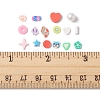72G 12 Style Handmade Polymer Clay Cabochons CLAY-FS0001-32-6