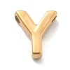 Ion Plating(IP) 304 Stainless Steel Charms STAS-R138-07G-Y-1