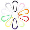 FINGERINSPIRE 60Pcs 10 Colors Plastic Replacement Pull Tab Accessories FIND-FG0001-15-2