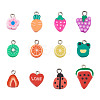 Kissitty Handmade Polymer Clay Charms CLAY-KS0001-01-9