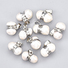 Natural Cultured Freshwater Pearl Charms SSHEL-S254-07B-1