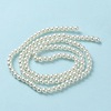 Baking Paint Pearlized Glass Pearl Round Bead Strands X-HY-Q003-6mm-02-3