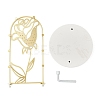 Rose Flower Iron Storage Jewelry Rack ODIS-G017-01C-3