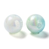 Two Tone Opaque Acrylic Beads SACR-P024-01A-W08-2