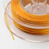 Japanese Eco-Friendly Dyed Flat Elastic Crystal String EW-F005-0.6mm-04-4