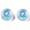Transparent Clear Acrylic Beads MACR-N008-56Q-3