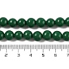 Natural Mashan Jade Round Beads Strands G-D263-8mm-XS35-4
