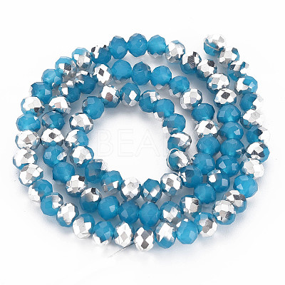 Electroplate Glass Beads Strands LS-EGLA-A034-J6mm-M08-1