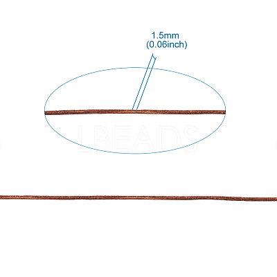 Cowhide Leather Cord WL-TAC0001-1.5mm-1