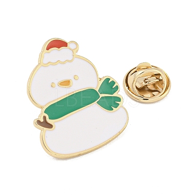 Christmas Theme Cartoon Alloy Brooches JEWB-A025-01E-1